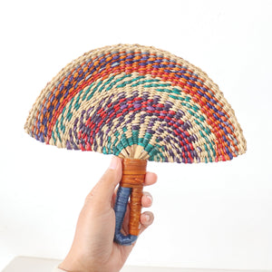 LA LA VAN – Handwoven Fan (Wall Hanging & Hand Fan)