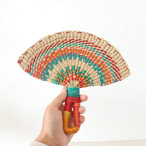 LA LA VAN – Handwoven Fan (Wall Hanging & Hand Fan)