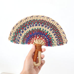 LA LA VAN – Handwoven Fan (Wall Hanging & Hand Fan)
