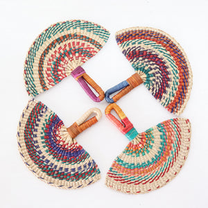 Handwoven Fan – Wall Hanging & Hand Fan