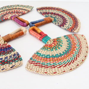 Handwoven Fan – Wall Hanging & Hand Fan