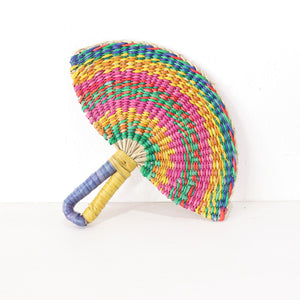 Handwoven Fan – Wall Hanging & Hand Fan