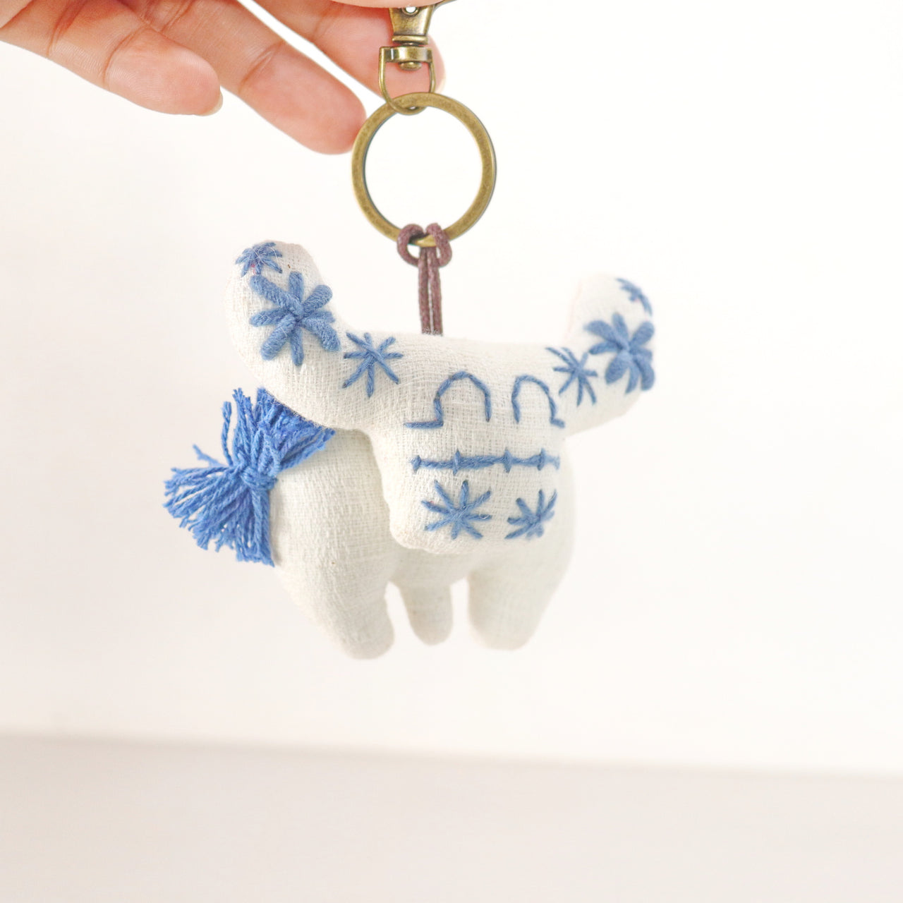 LALAO Buffalo Bag Charm & Keychain
