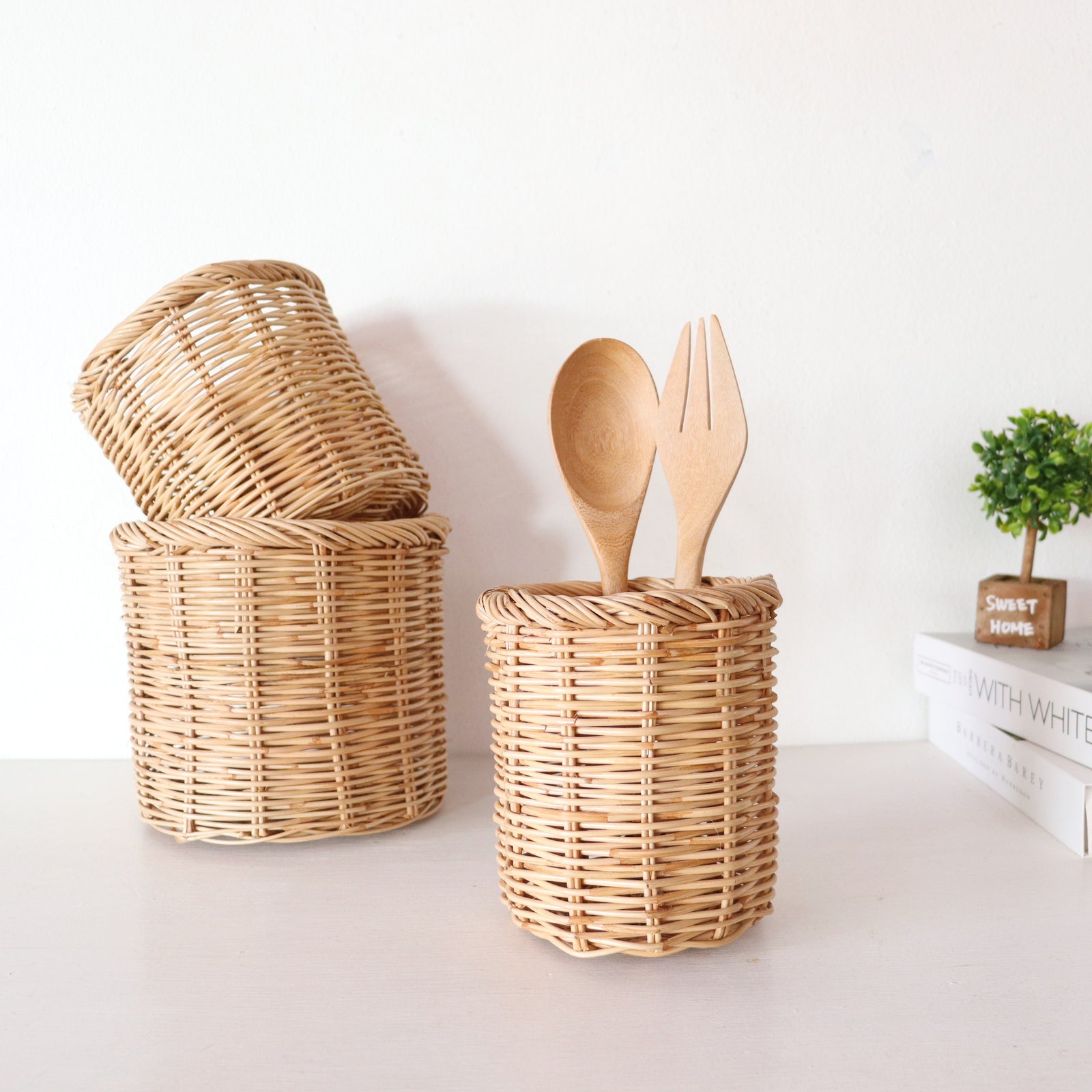 Rattan basket - Storage & organization