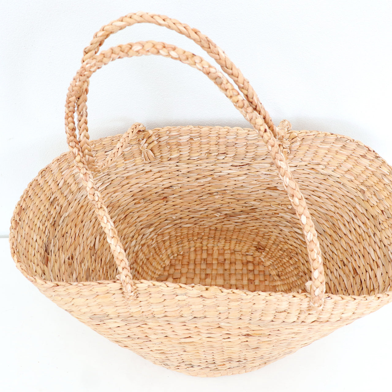 SI MI LA — boho straw shoulder bag for everyday carry