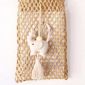 KADARA – Tassel Charm (White)