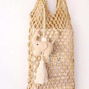 KADARA – Tassel Charm (Beige)