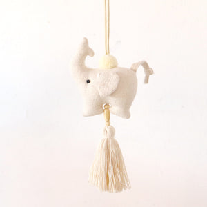 KADARA – Tassel Charm (White)