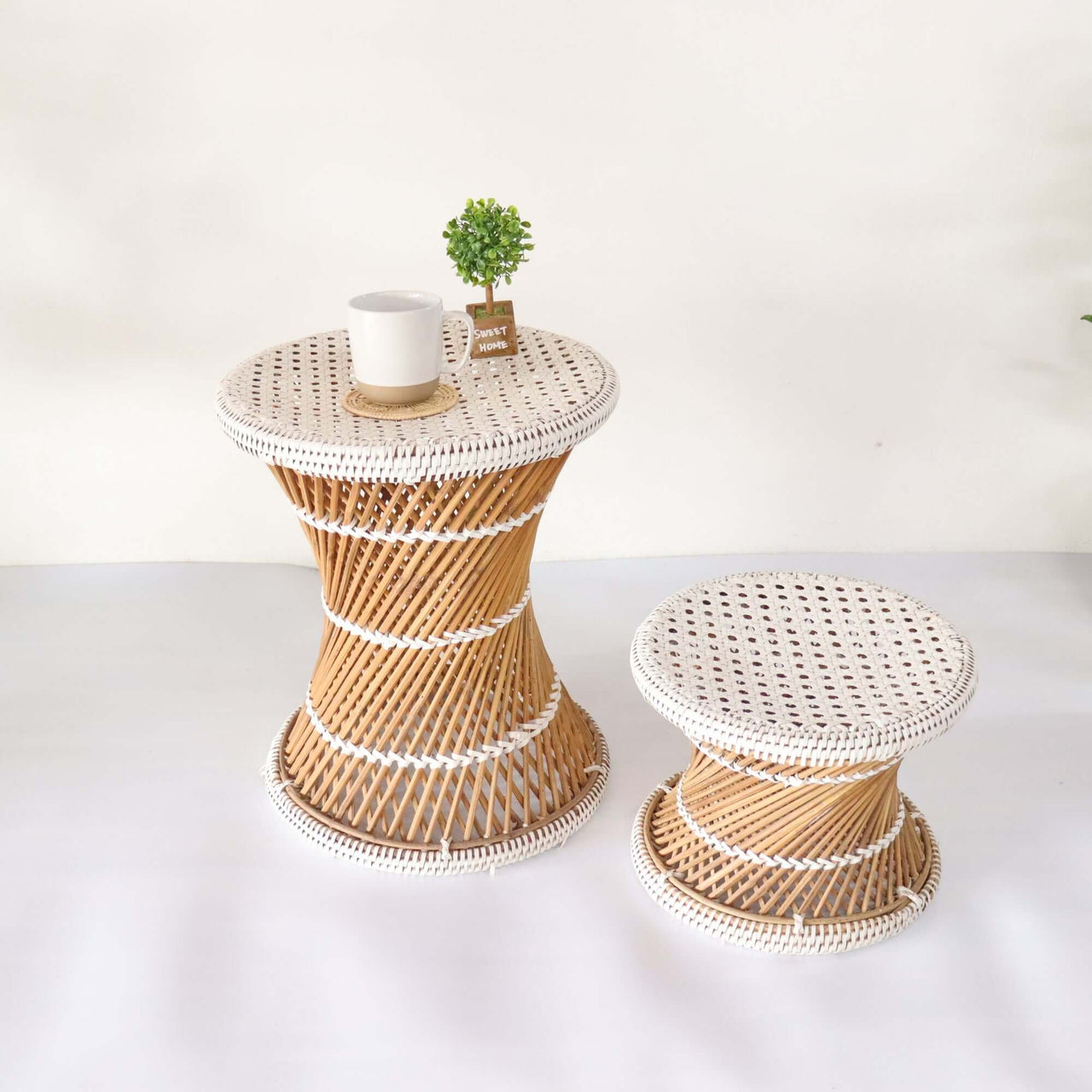 Hand-Woven OTTOMAN