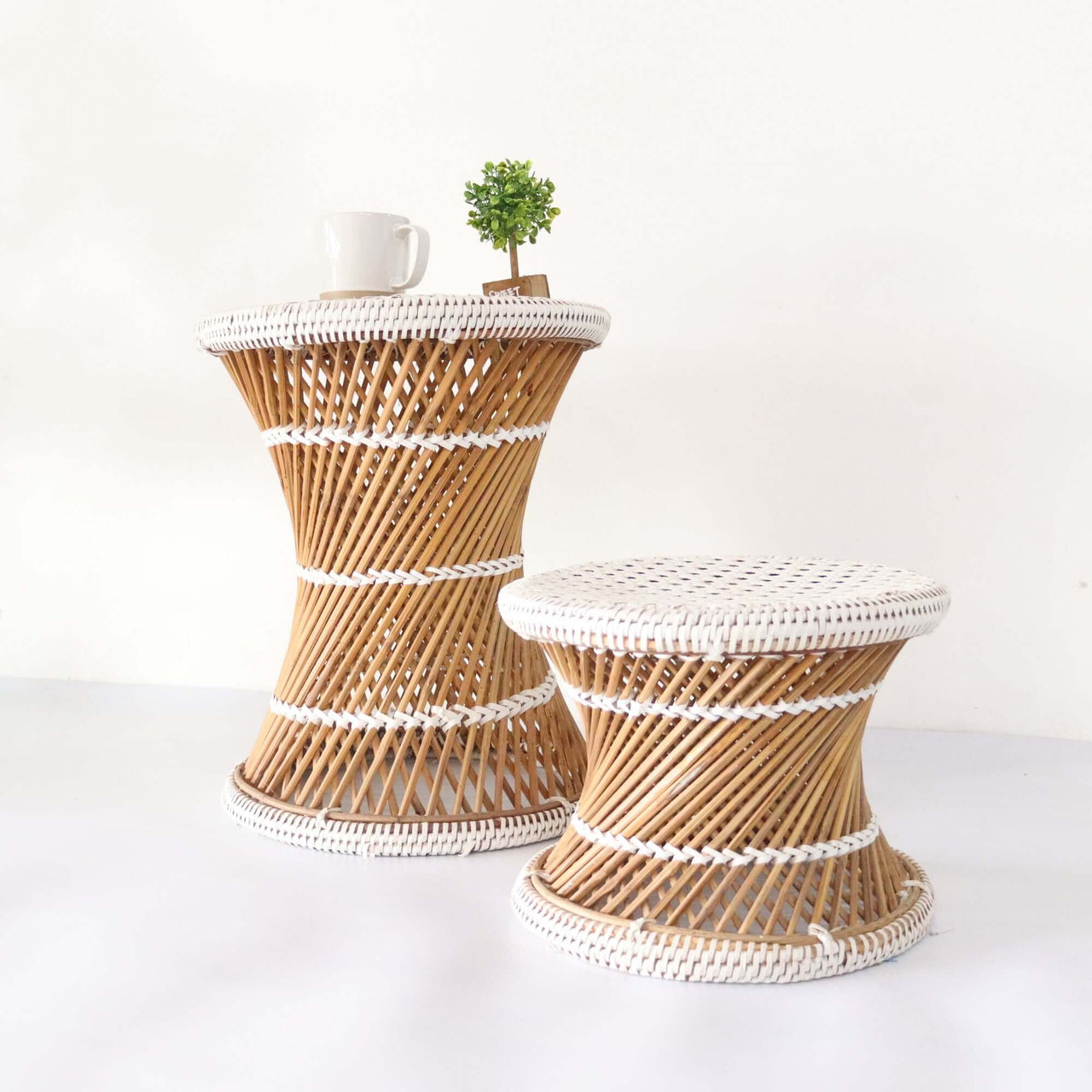 Hand-Woven OTTOMAN