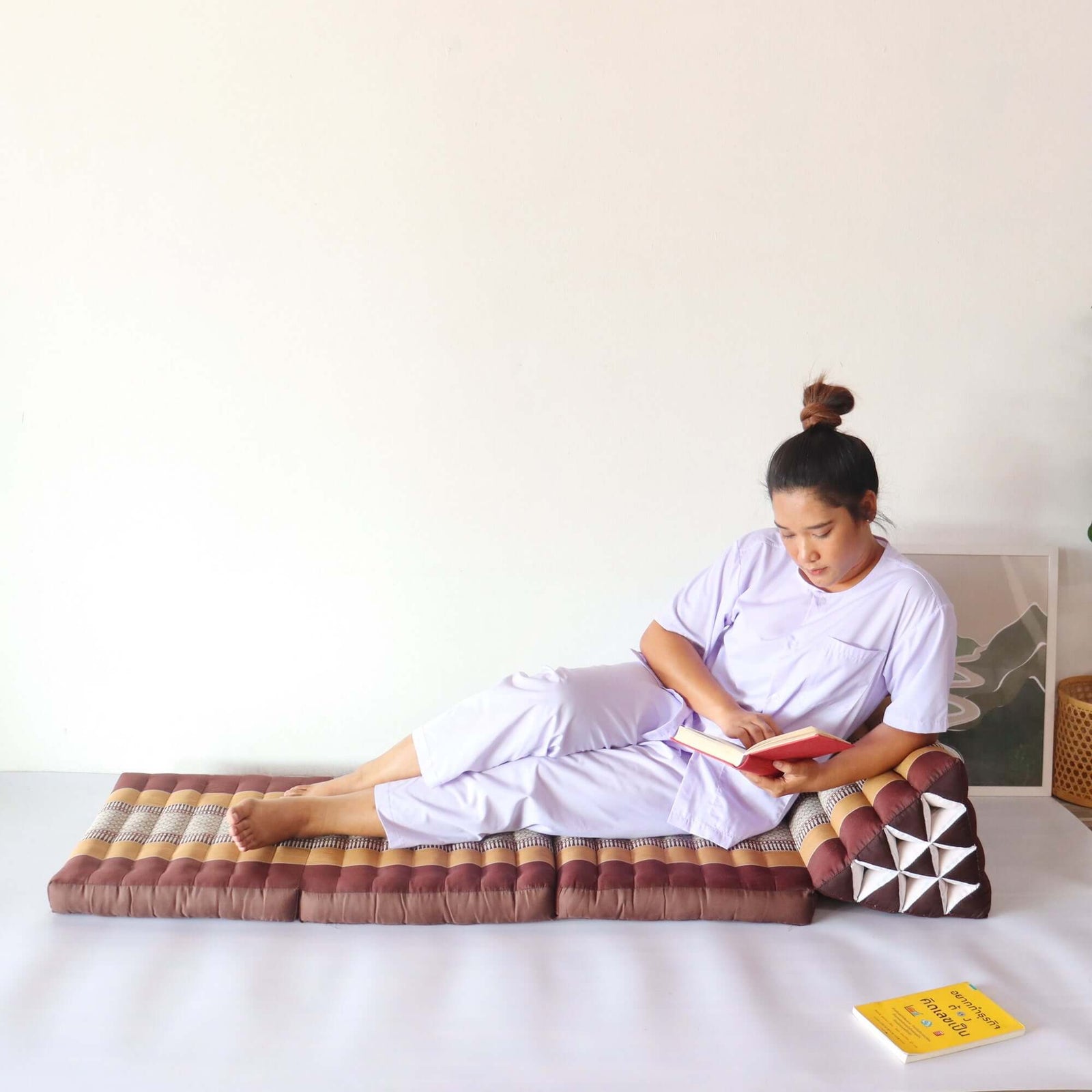 KORN KA NOK - Thai Triangle Cushion (3 Fold)