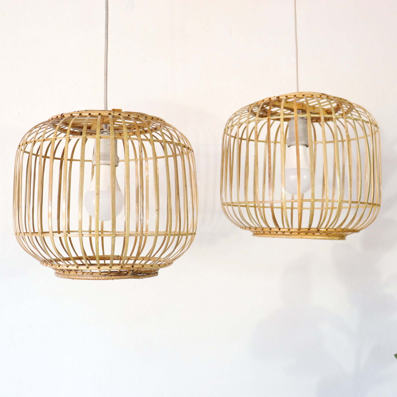 NUB DAO - Rattan and Bamboo Pendant Light