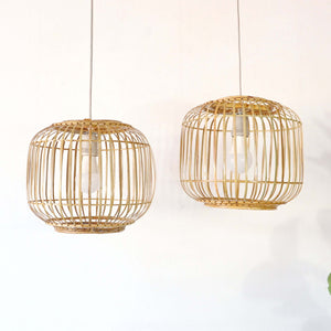 NUB DAO - Rattan and Bamboo Pendant Light