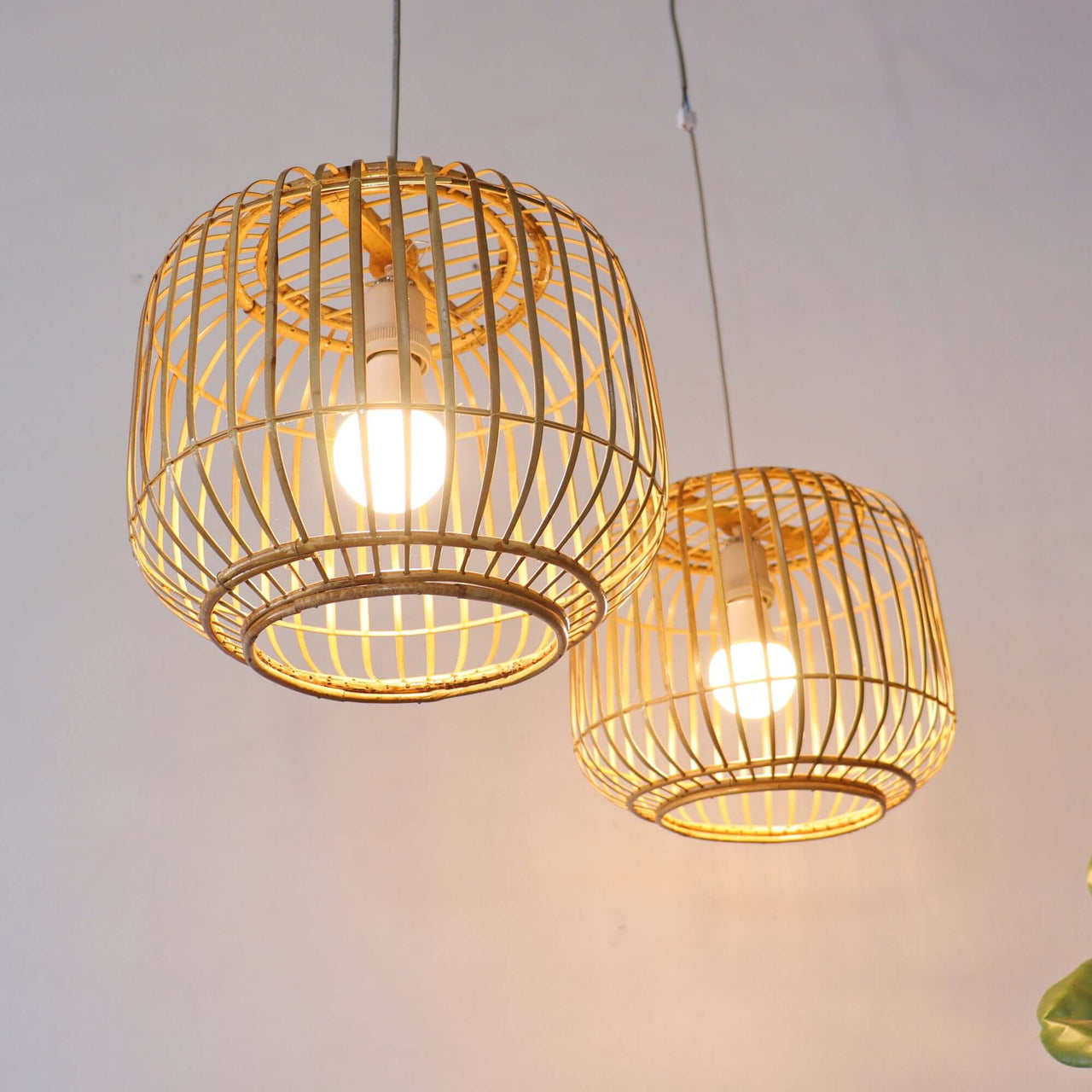 NUB DAO - Rattan and Bamboo Pendant Light