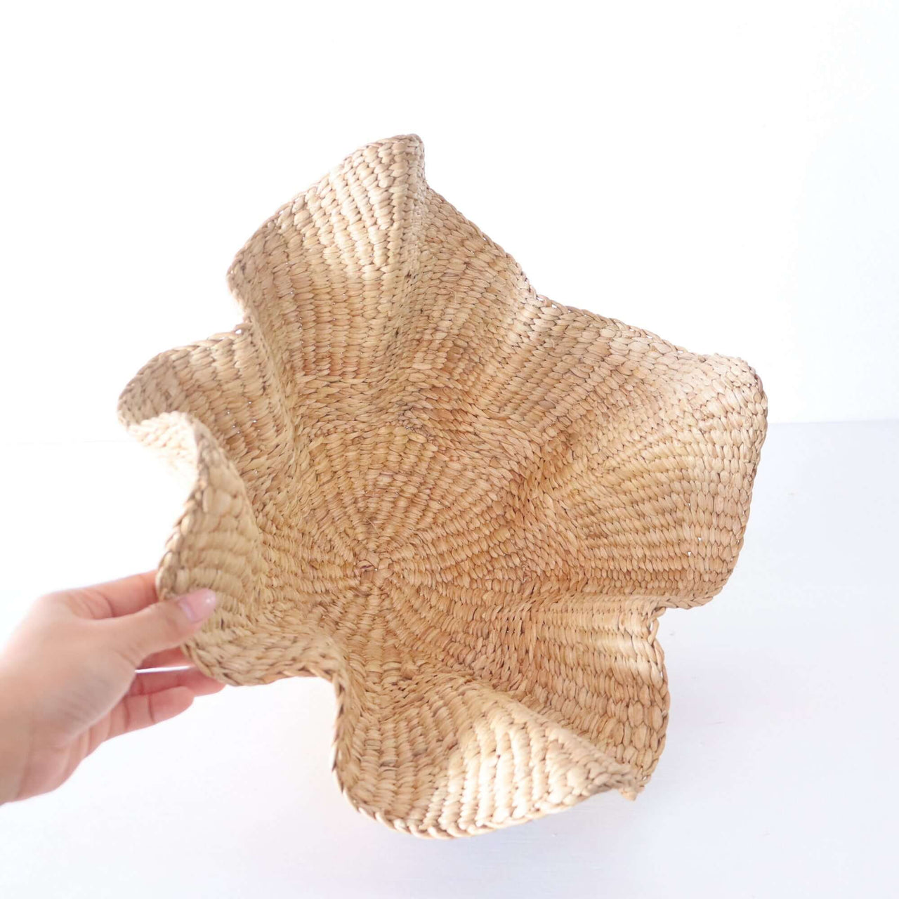 JI RA JED - Natural color Basket and Tray