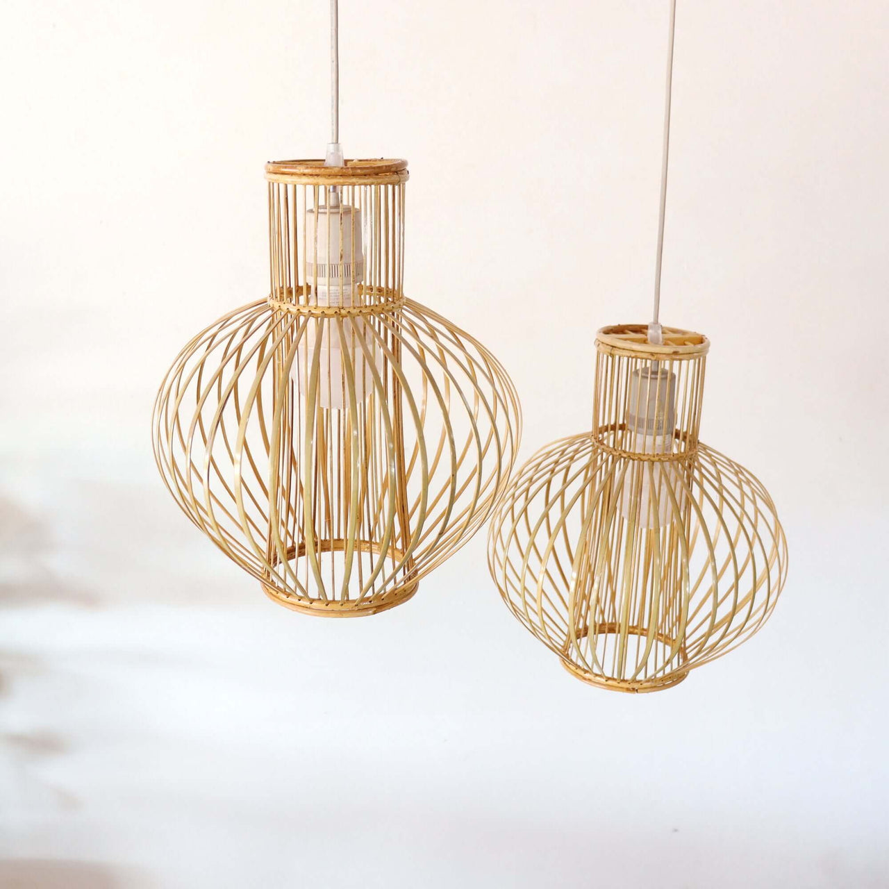 YAI MAI - Rattan and Bamboo Pendant Light Shade