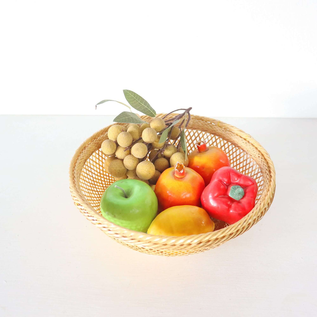 WANTANA- Bamboo Bead Basket