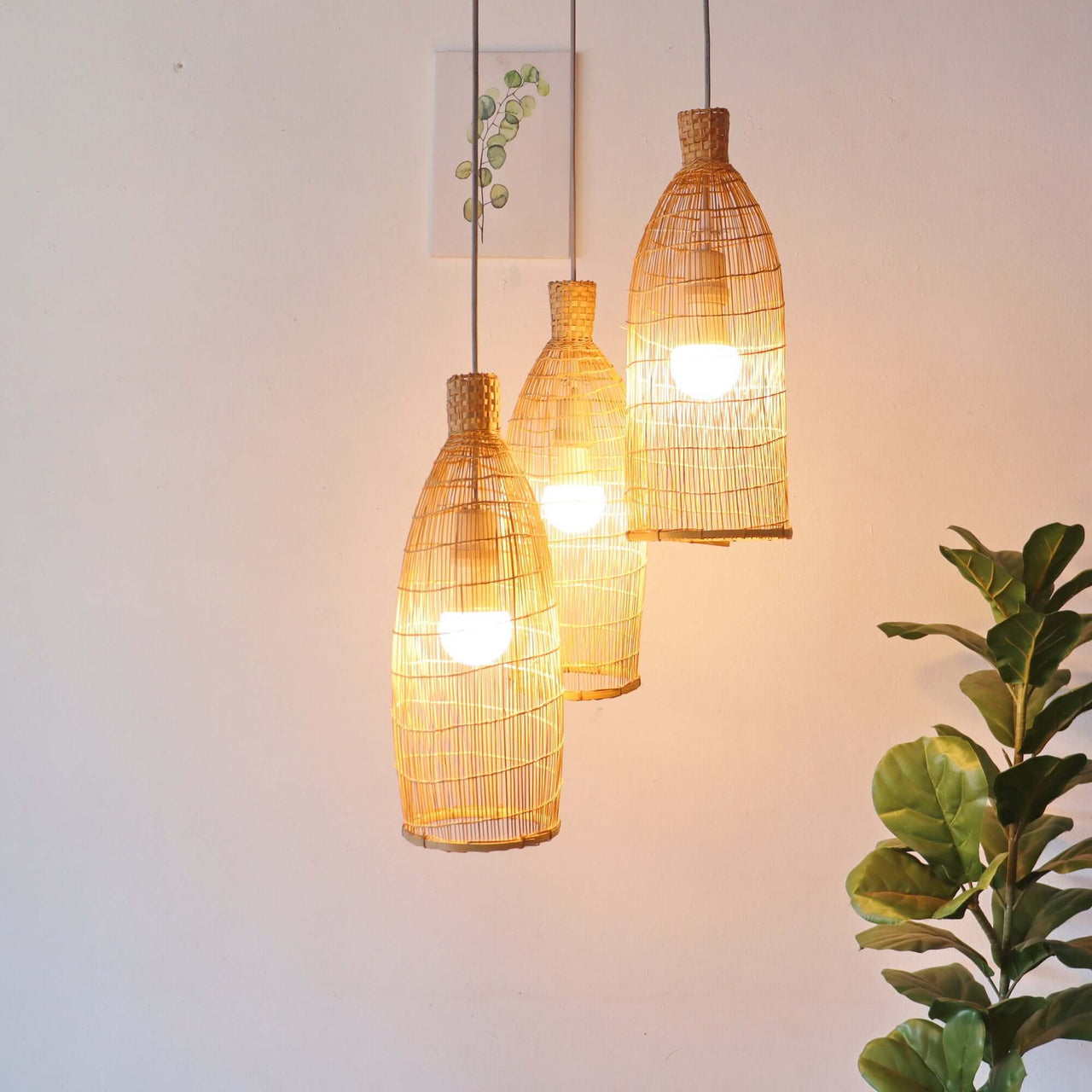 TAWEE - Bamboo Pendant Light Shade
