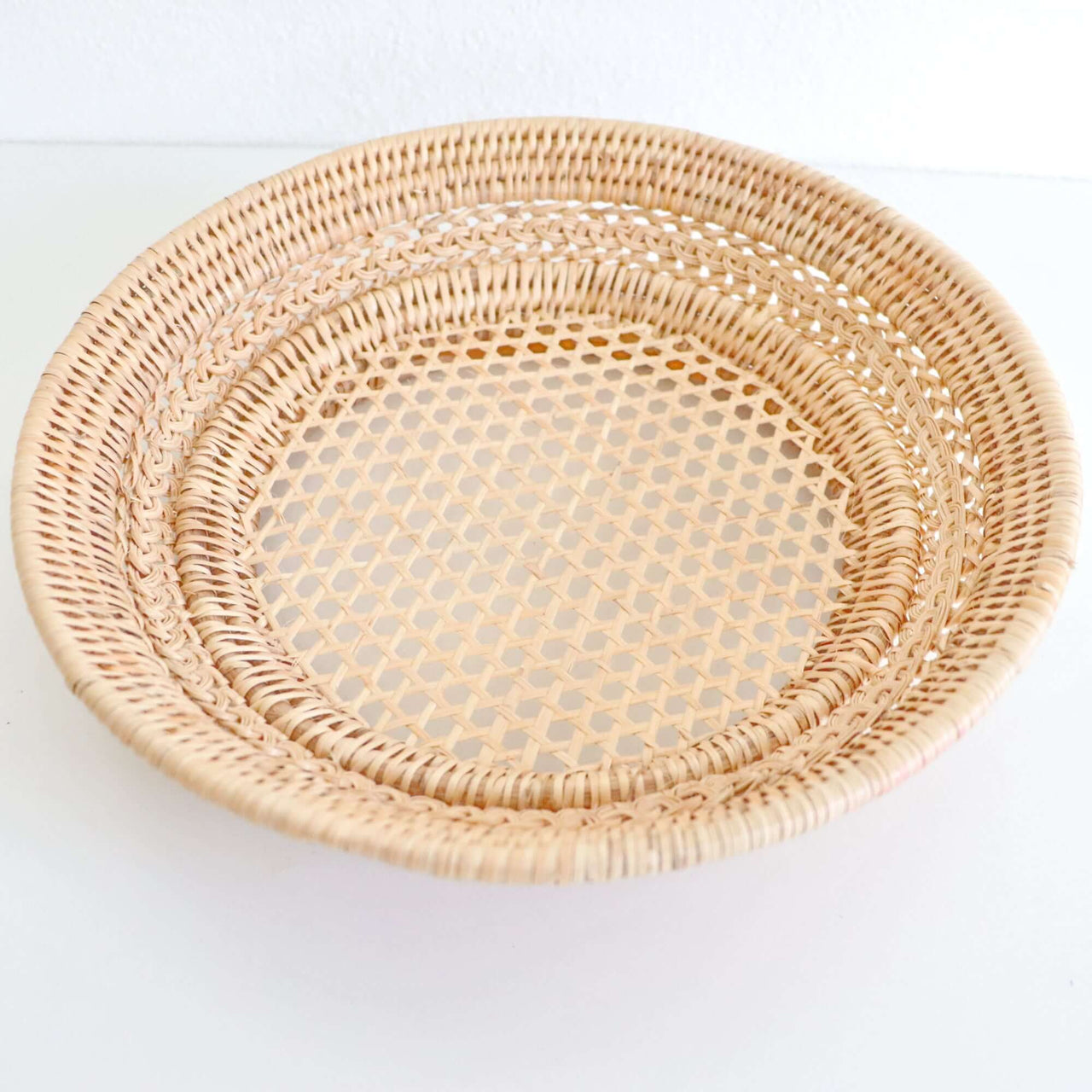 JUNTRA - Round Rattan Basket