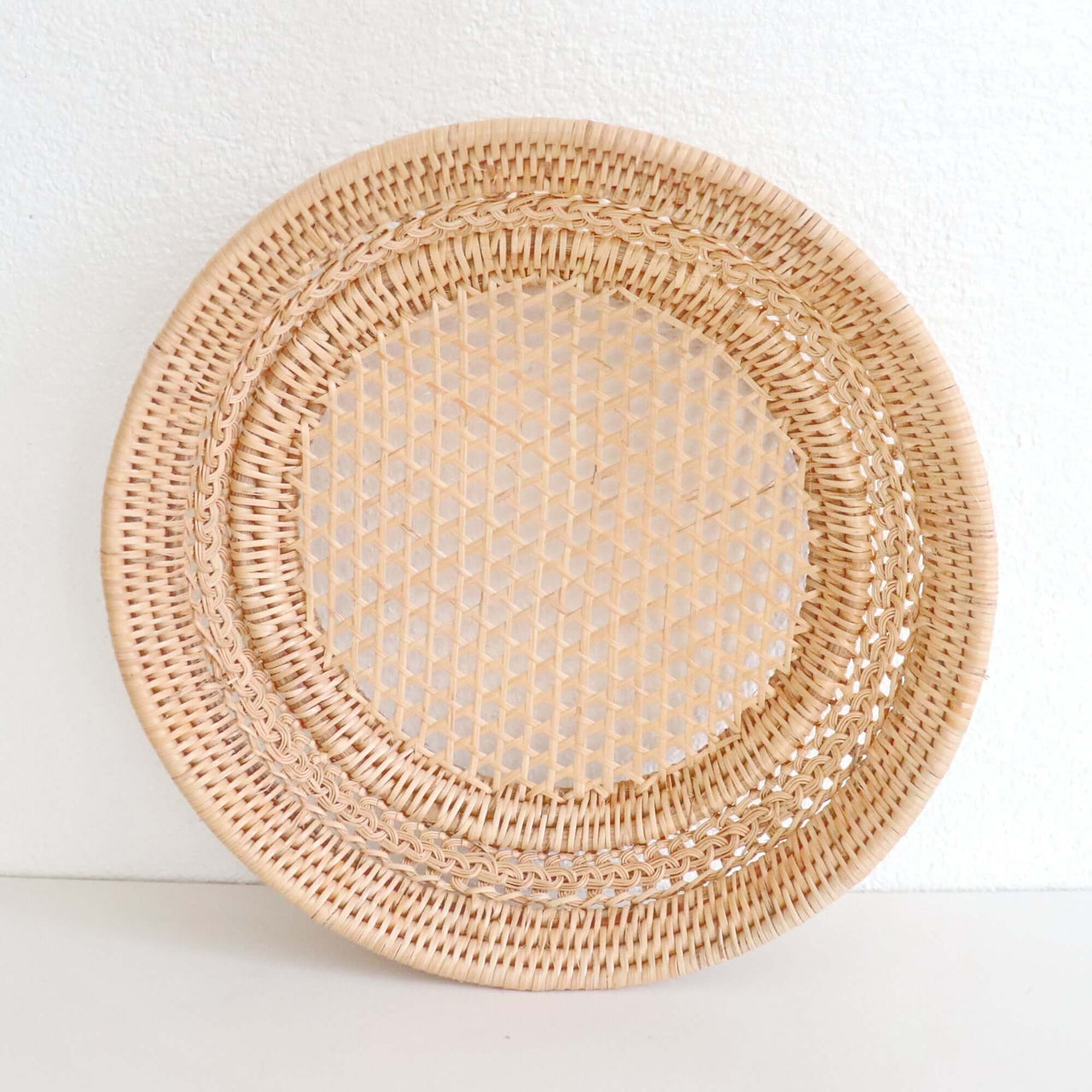 JUNTRA - Round Rattan Basket