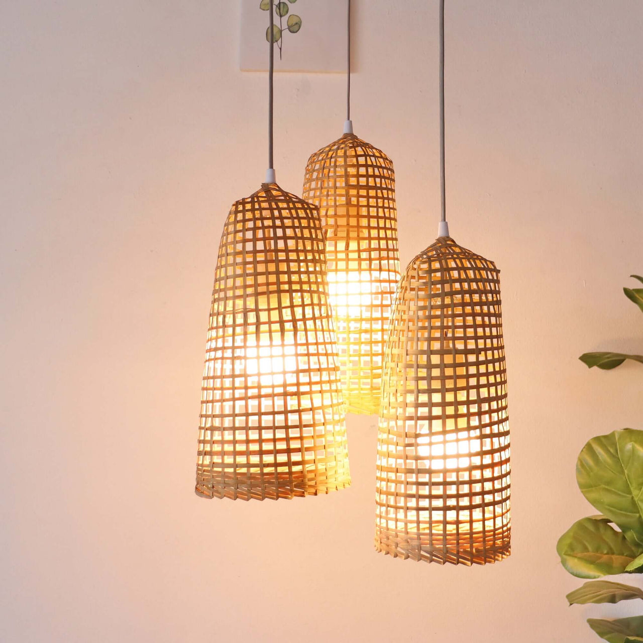 KHE MI KA - Bamboo Pendant Light Shade