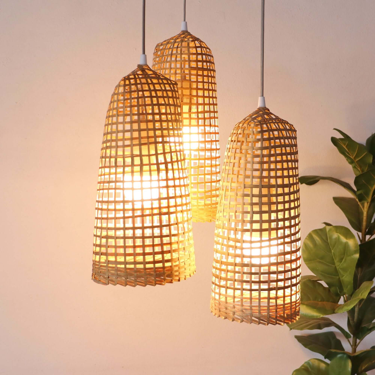 KHE MI KA - Bamboo Pendant Light Shade