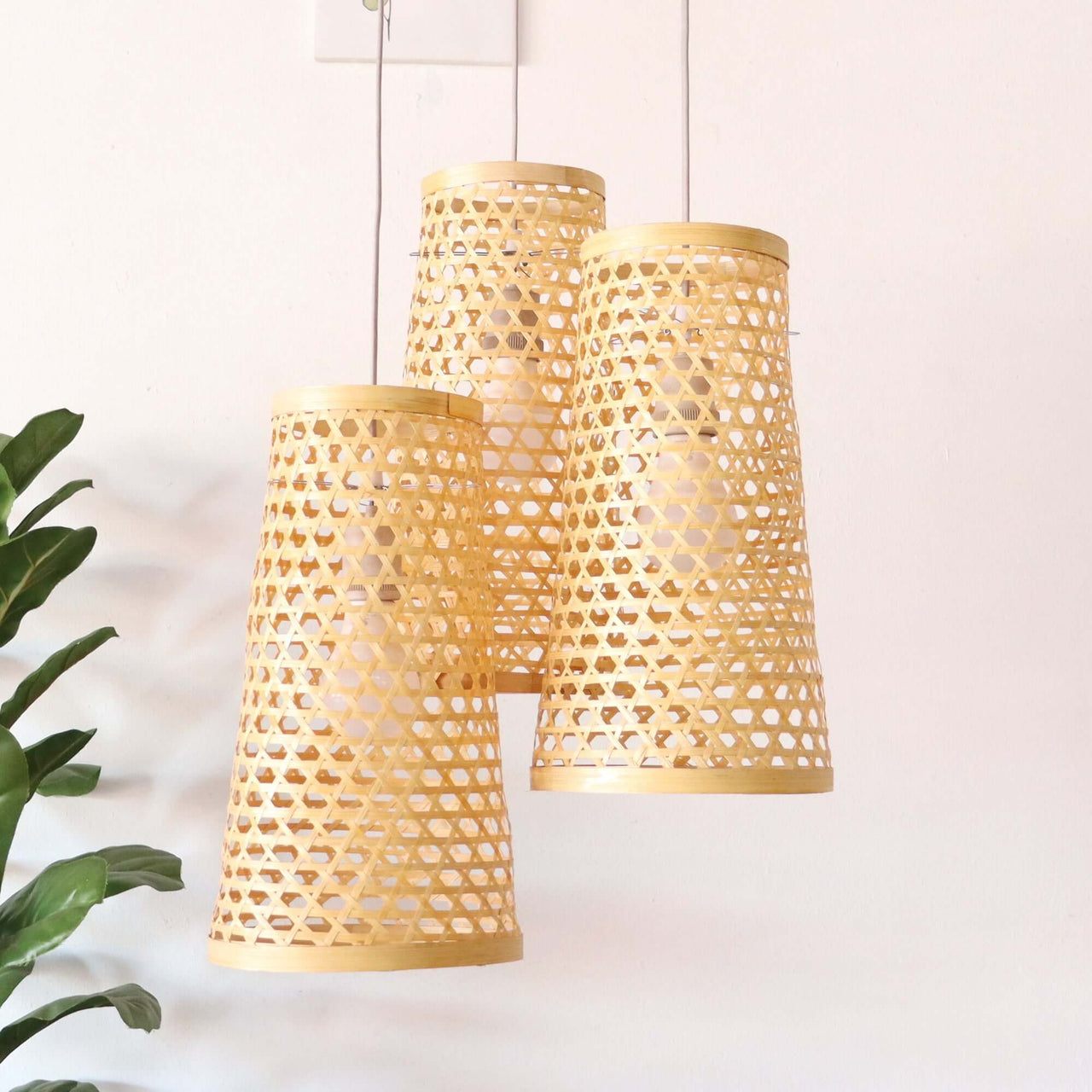 MA THU SON - Bamboo Pendant Light Shade