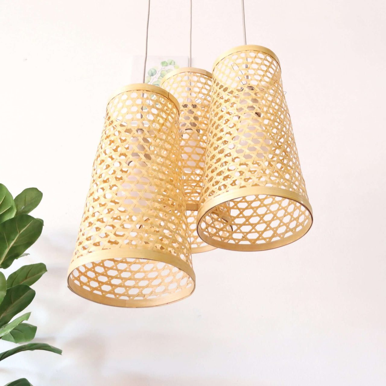 MA THU SON - Bamboo Pendant Light Shade