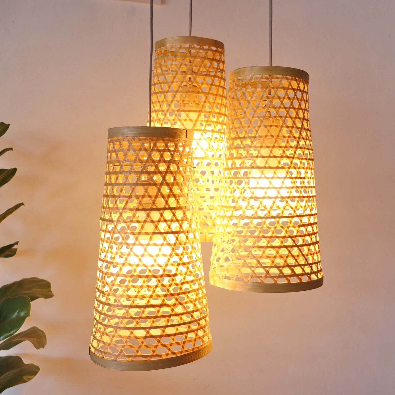 MA THU SON - Bamboo Pendant Light Shade