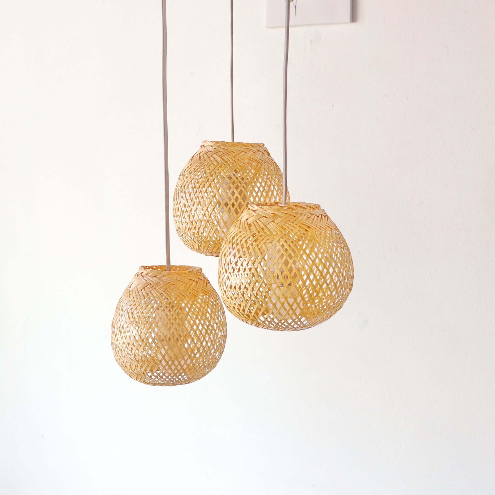 Bamboo Pendant Light - JUNDARA