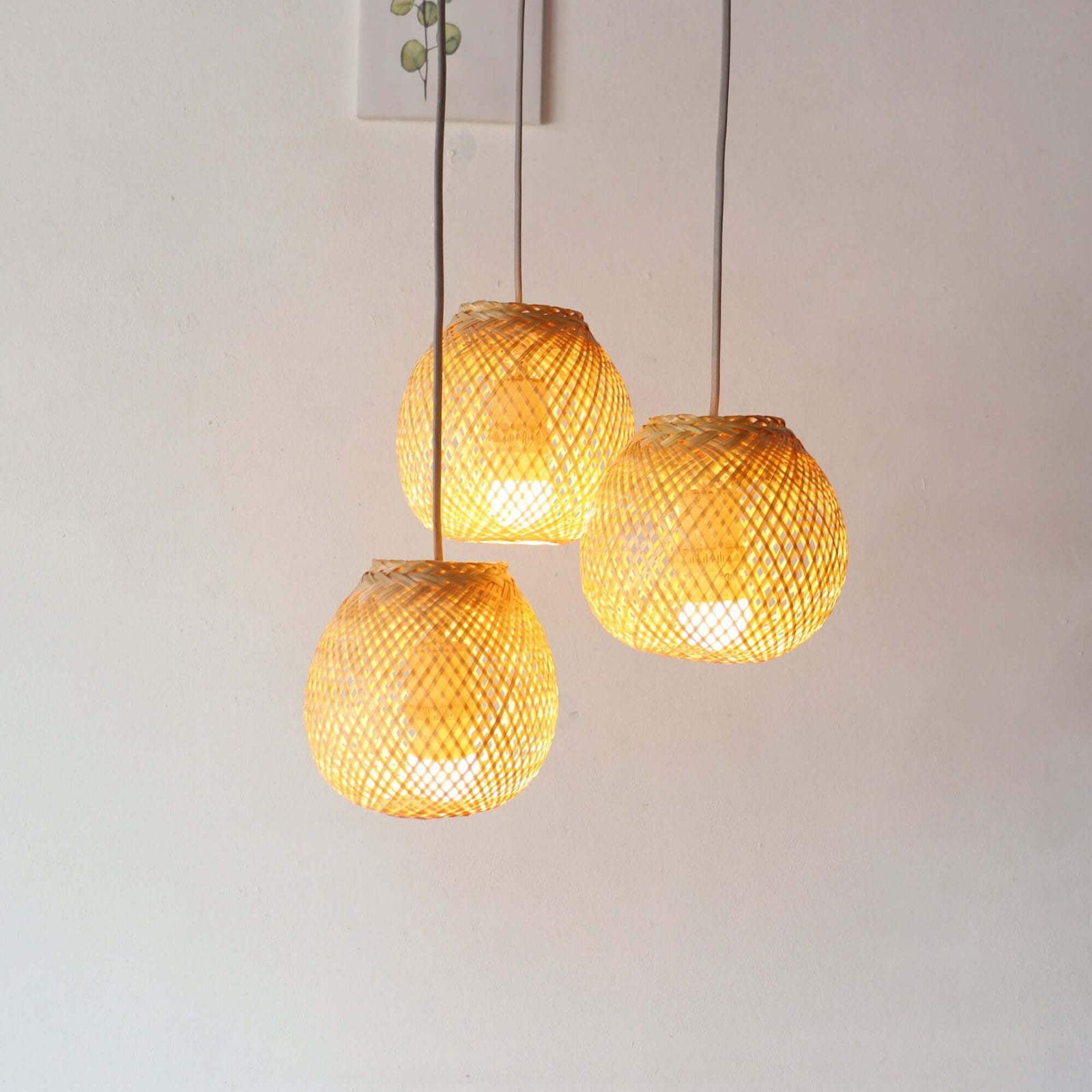 Bamboo Pendant Light - JUNDARA