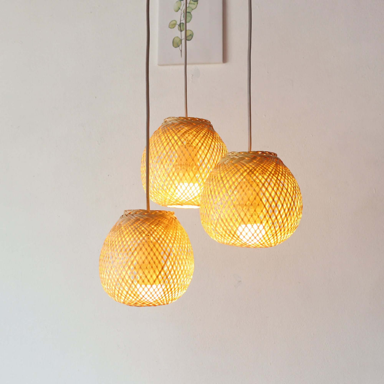 Bamboo Pendant Light - JUNDARA