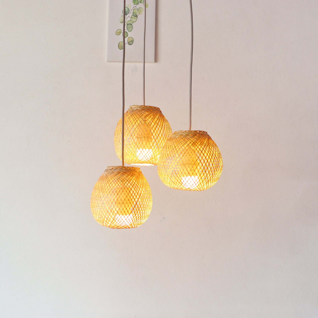 Bamboo Pendant Light - JUNDARA