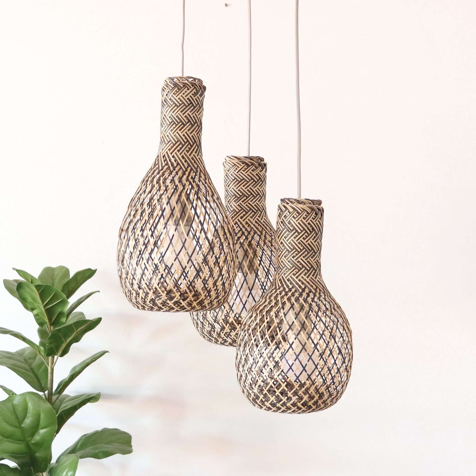 MON RA DA - Bamboo Pendant Light Shade