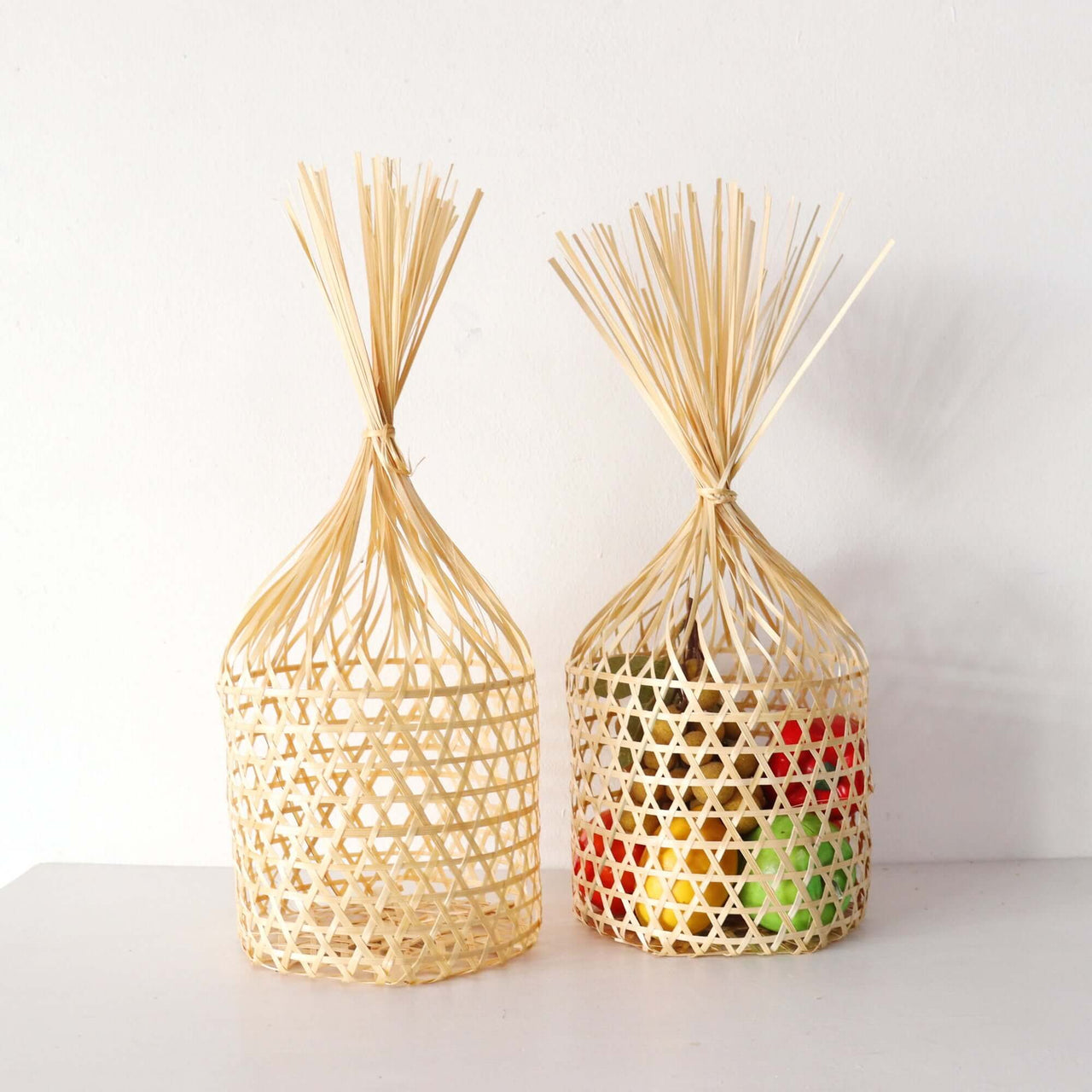 CHALOM - Bamboo Basket 10 pcs. per Pack