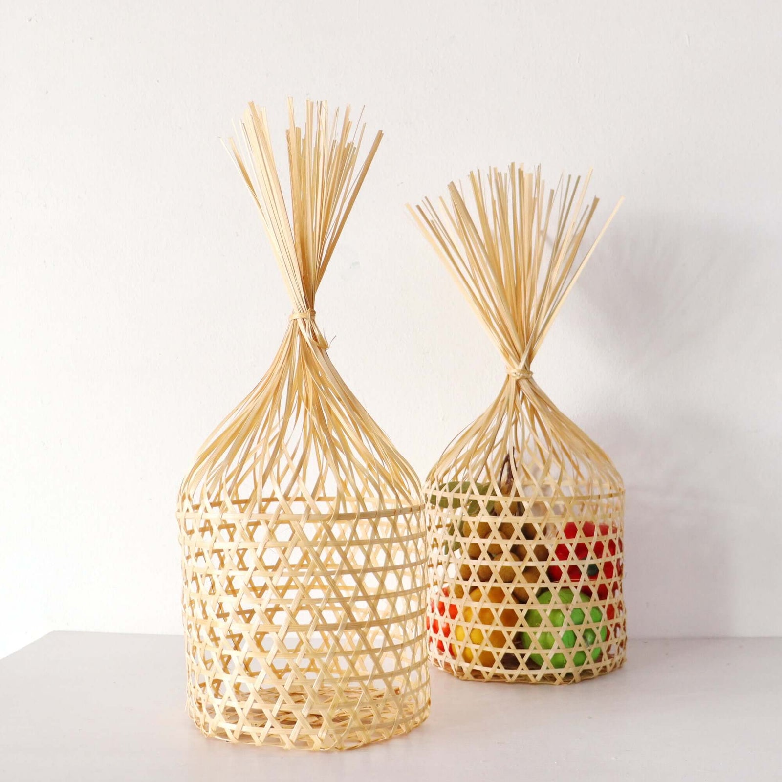CHALOM - Bamboo Basket 10 pcs. per Pack