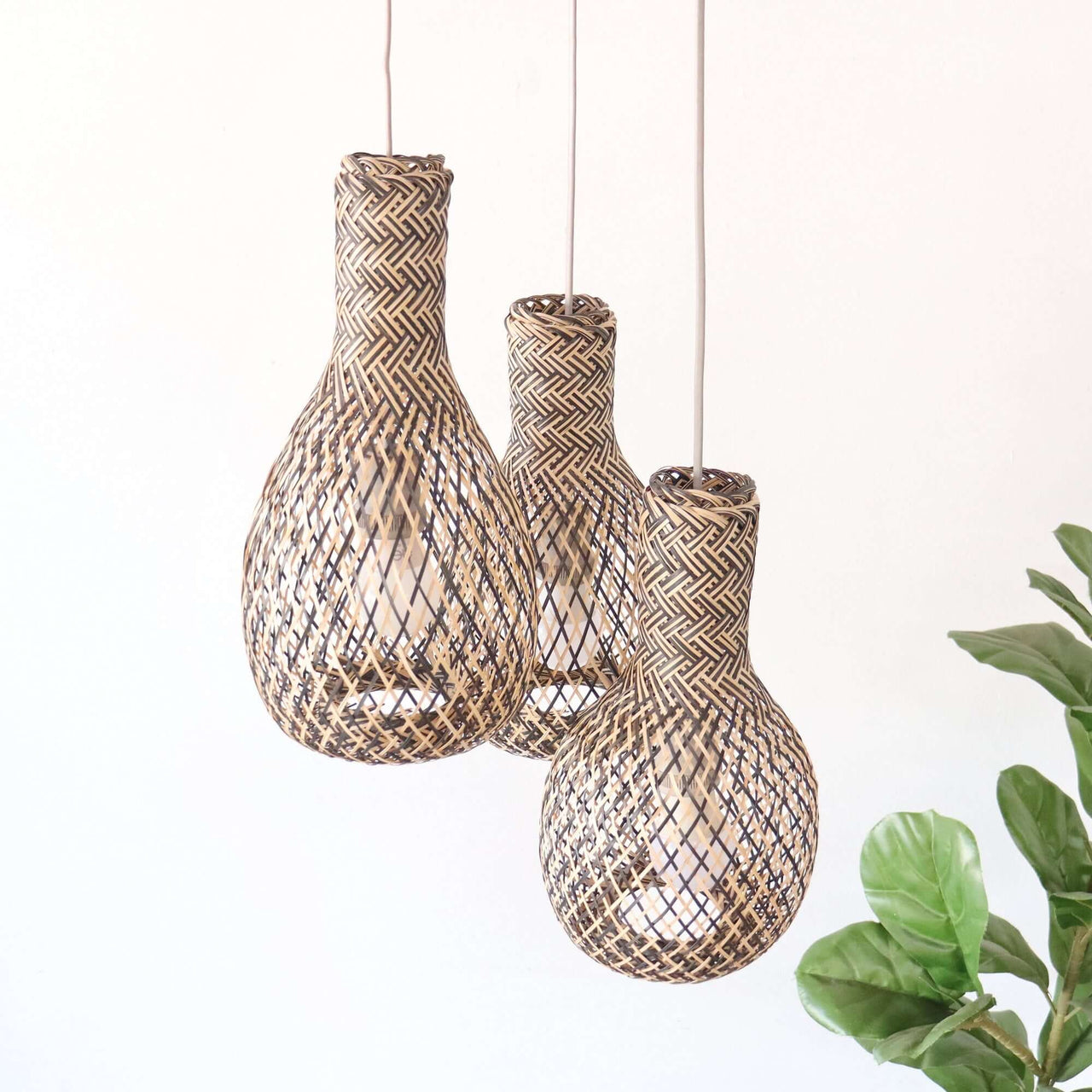 MON RA DA - Bamboo Pendant Light Shade