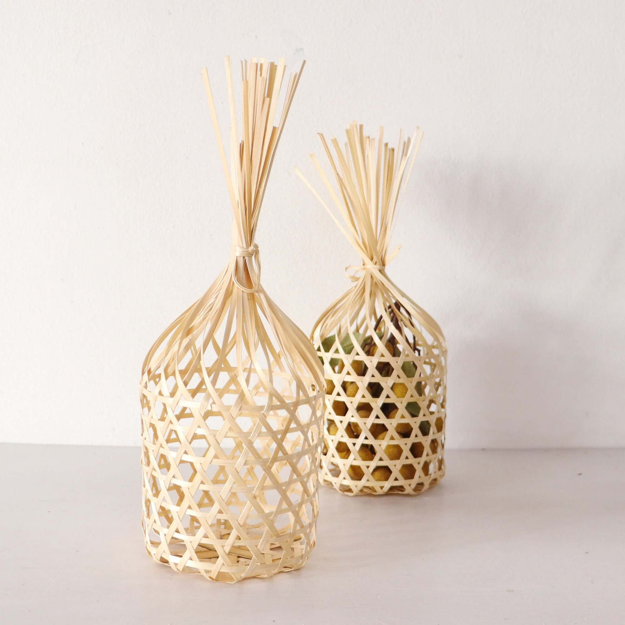 CHALOM - Bamboo Basket 10 pcs. per Pack