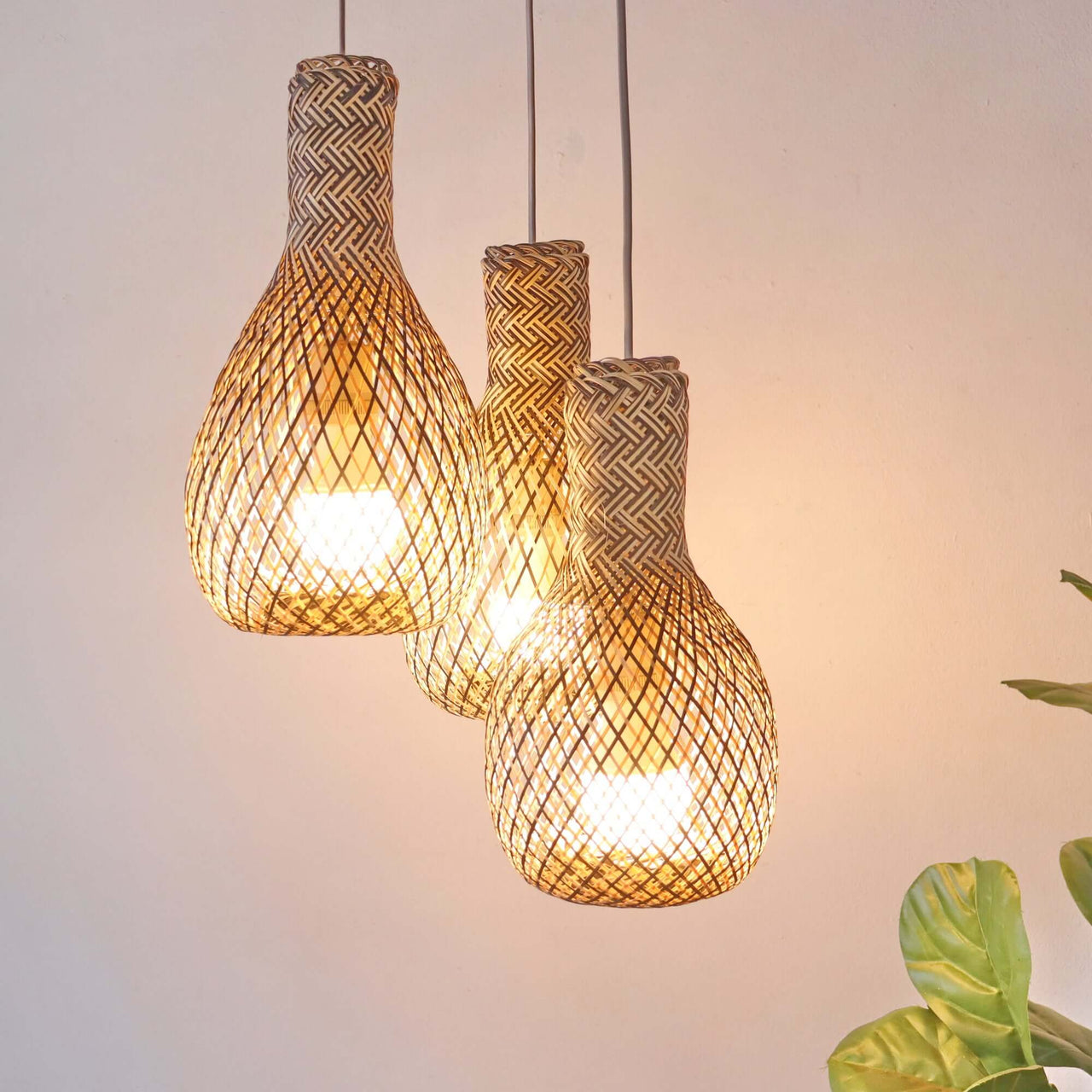 MON RA DA - Bamboo Pendant Light Shade