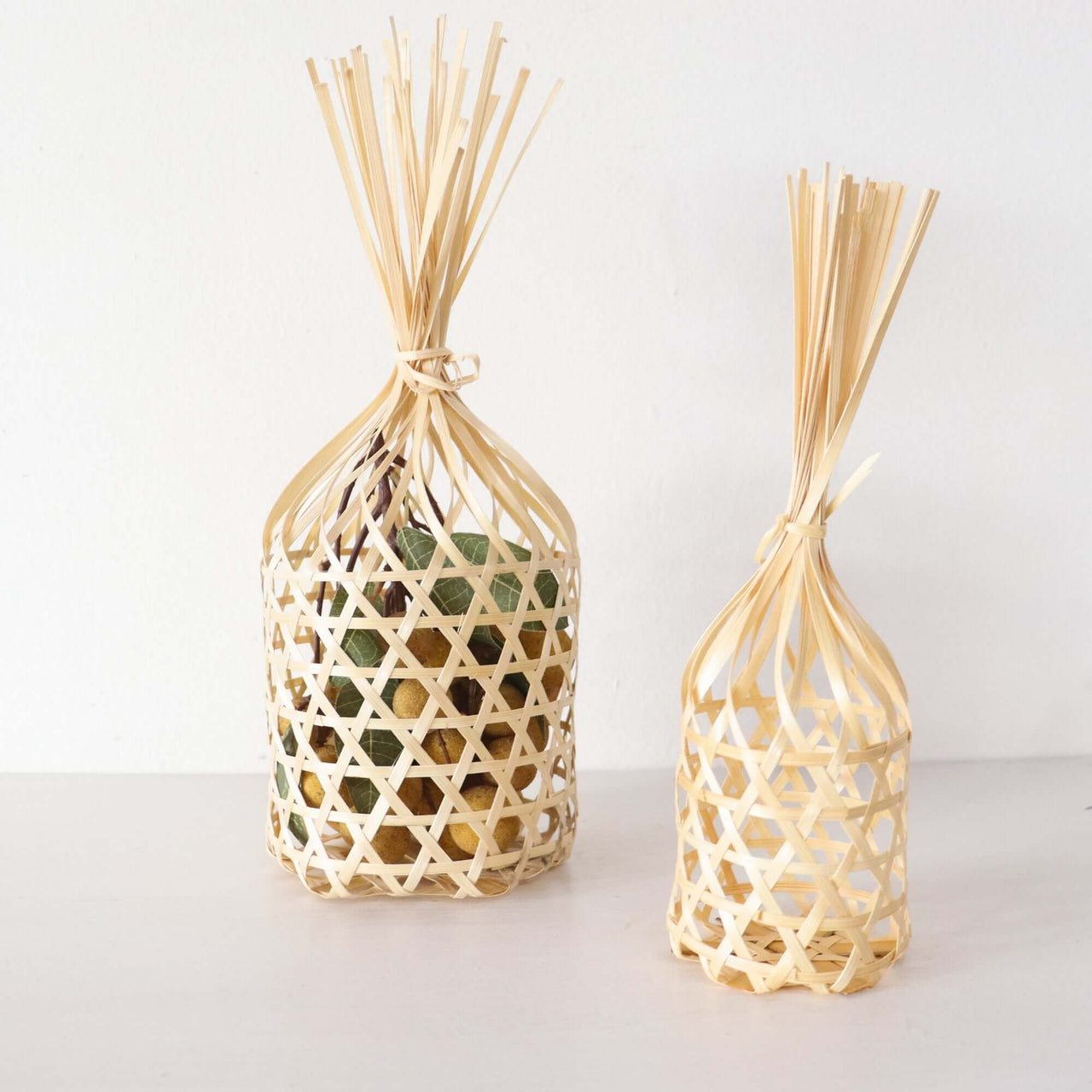CHALOM - Bamboo Basket 10 pcs. per Pack