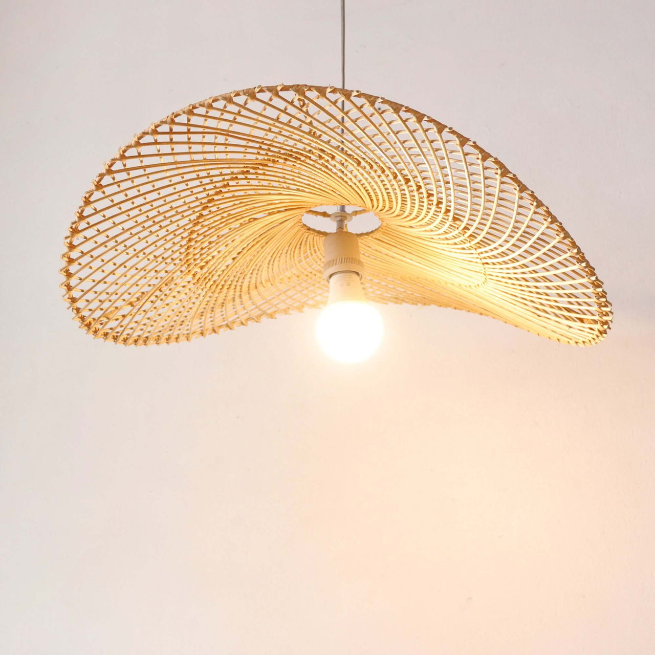 IYARA — natural rattan pendant light shade made from natural fibres