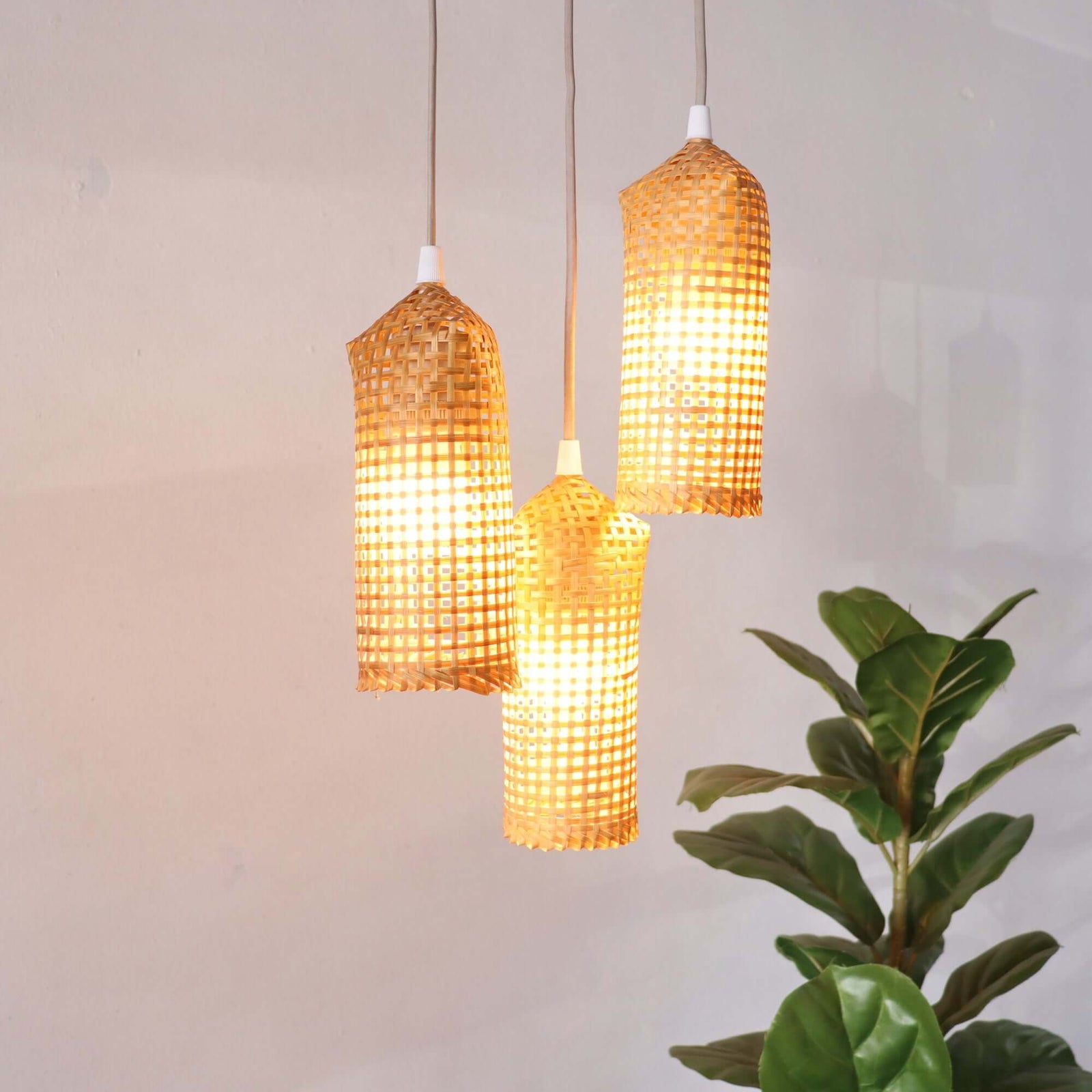 KHE MI KA - Bamboo Pendant Light Shade