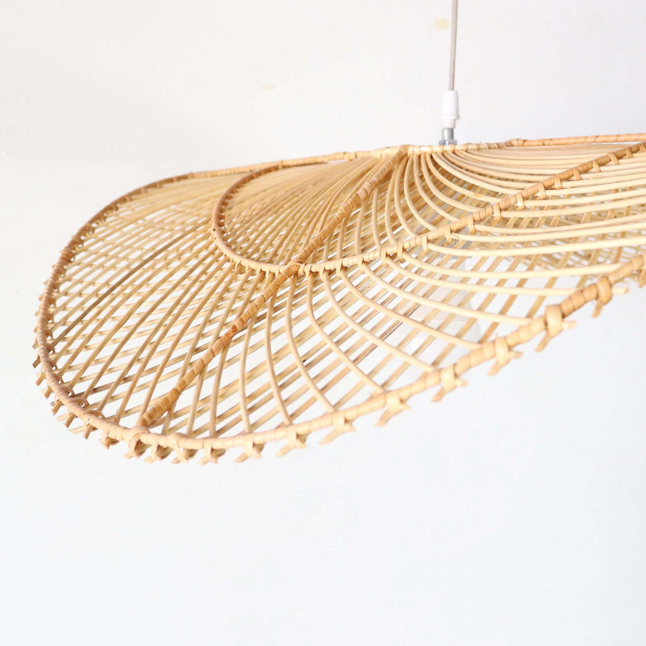 IYARA — sustainable rattan pendant light shade for boho-style ceiling lighting