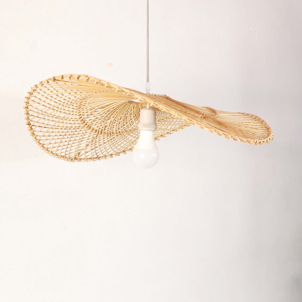 IYARA — rattan pendant light shade for Japandi and minimalist interiors