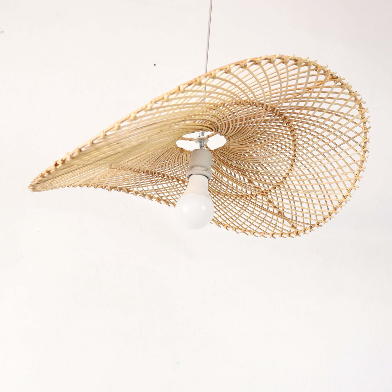 IYARA — rattan pendant light shade that brings warm, relaxed boho ambience