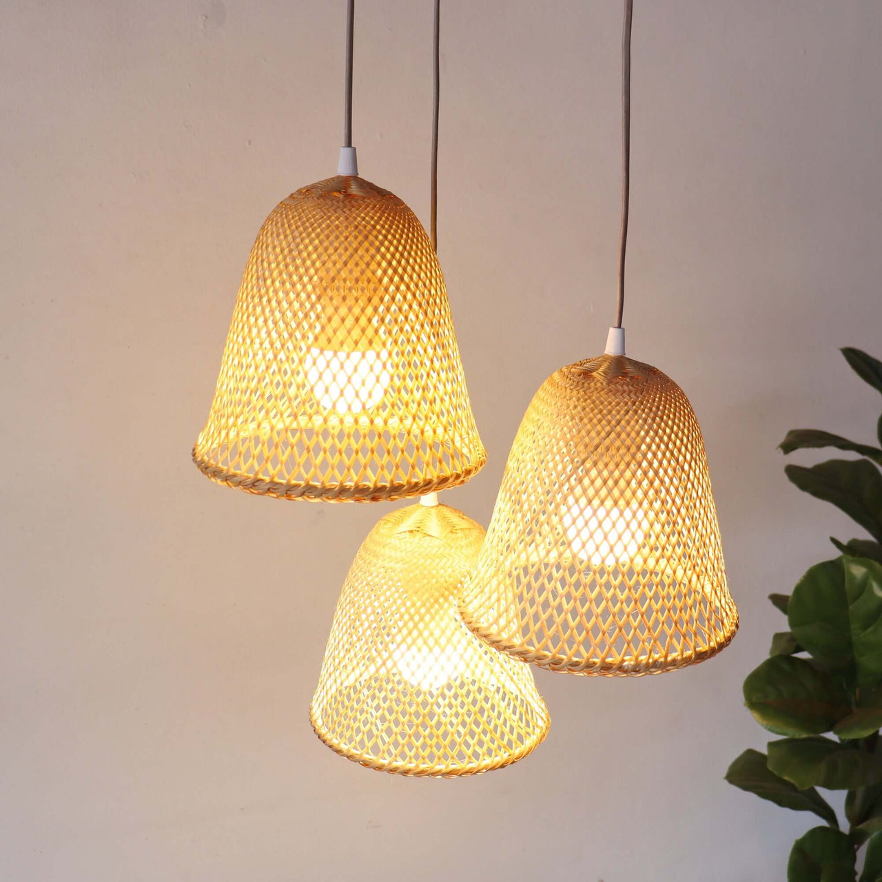 IIA - Bamboo Pendant Light Shade