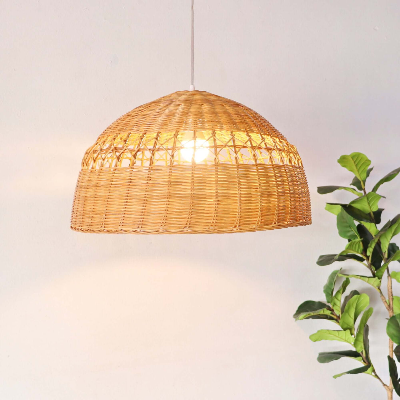PARADEE — natural rattan pendant light made from natural fibres