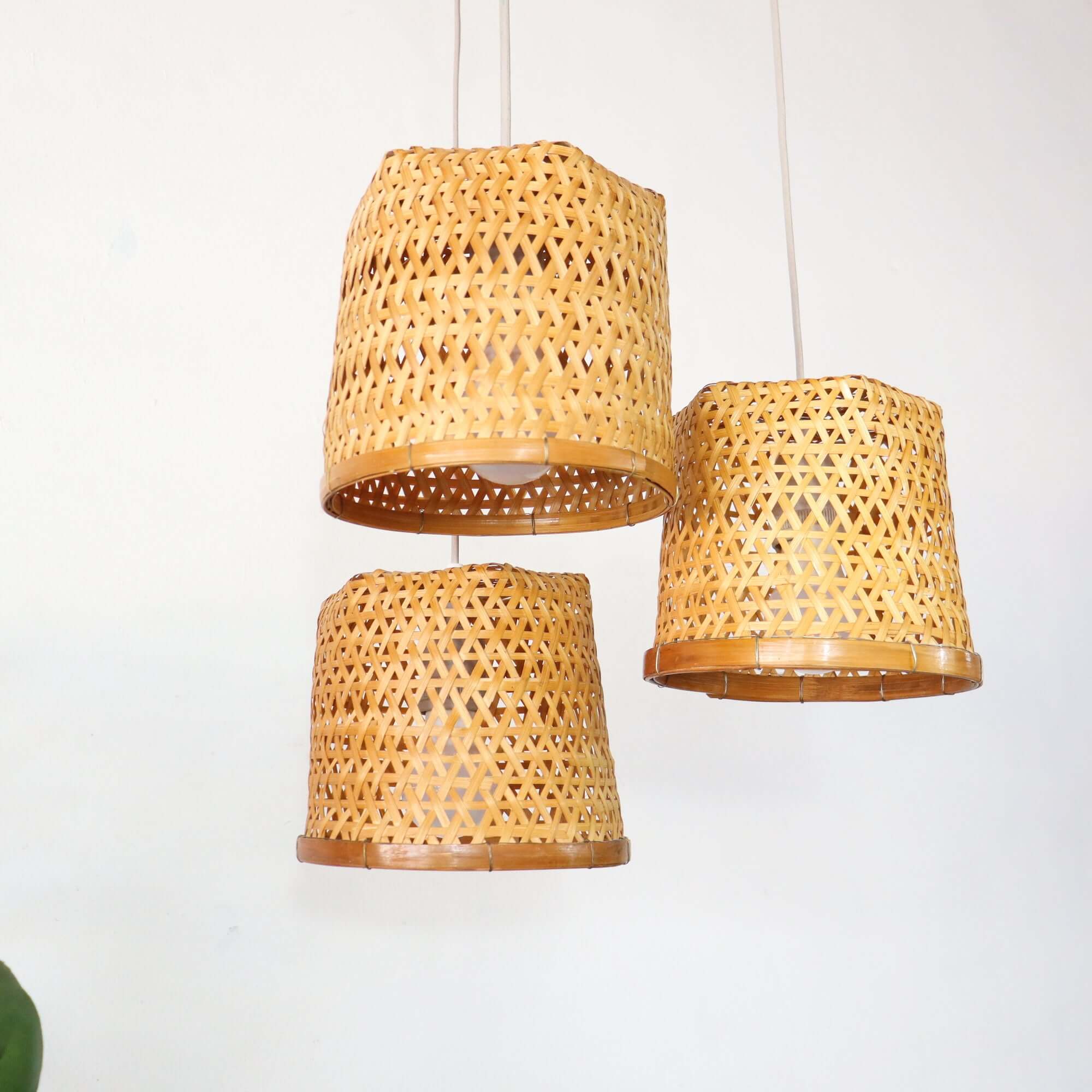 CRYSTALYN - Bamboo Pendant Light Shade