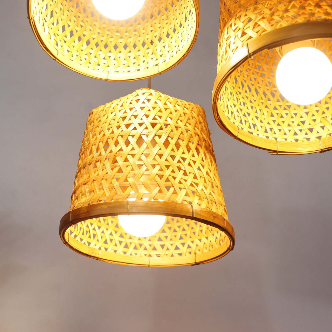 CRYSTALYN - Bamboo Pendant Light Shade