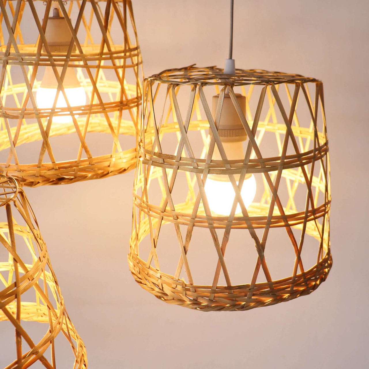 PITCHAYA - Bamboo Pendant Light Shade
